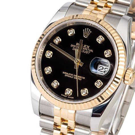 rolex 116233 diamond black